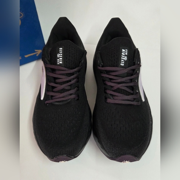 Brooks Glycerin Max Run Walk Neutral Shoes Black/ Purple Mens Size 10 D NEW! main image 10